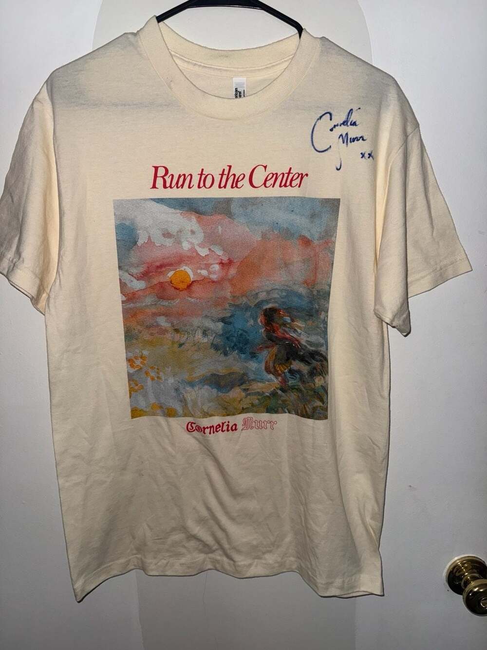Cornelia Murr Run to the Center Autographed Graphic T-Shirt